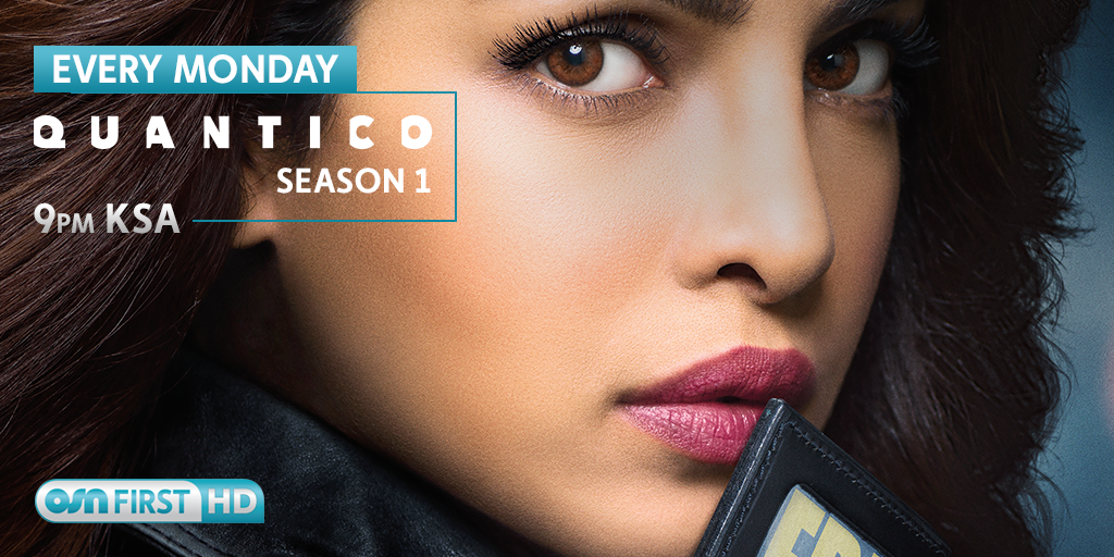OSNplus's tweet photo. أليكس على وشك اكتشاف خيانة كبرى! لا تفوّت سهرة #Quantico الليلة، الساعة 21:00 KSA على #OSNFirstHD https://t.co/Qfwwrz2dsJ