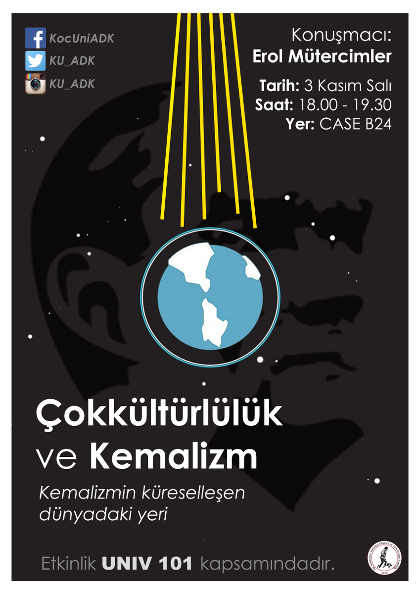 KU_ADK's tweet photo. 3 Kasım Salı günü saat 18.00-19.30 arasında CASE B24'te sizleri aramızda görmekten onur duyarız. https://t.co/U68uktiPHv