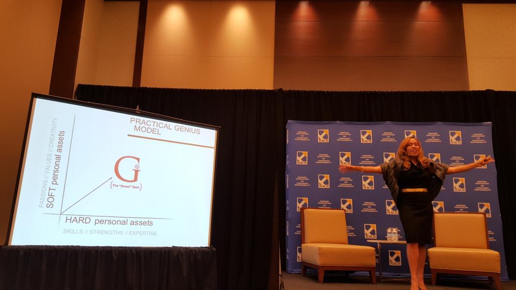 HectorMujicaFL's tweet photo. Always reinspired when listening to my coach and mentor @GinaRudan - thanks for having her, @HACRORG #LPP15 https://t.co/205LK8h4CI