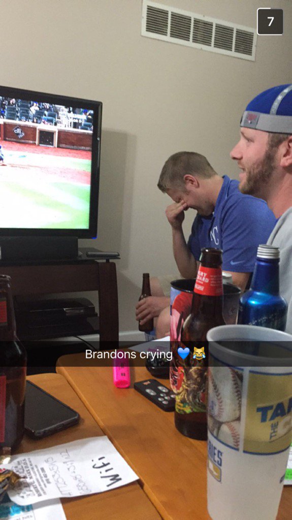 wordwizzardhill's tweet photo. He better cry like this as I walk down the isle in a few month #tearsofjoy #BEROYAL @barney_brandon https://t.co/zgeXhOYEEK