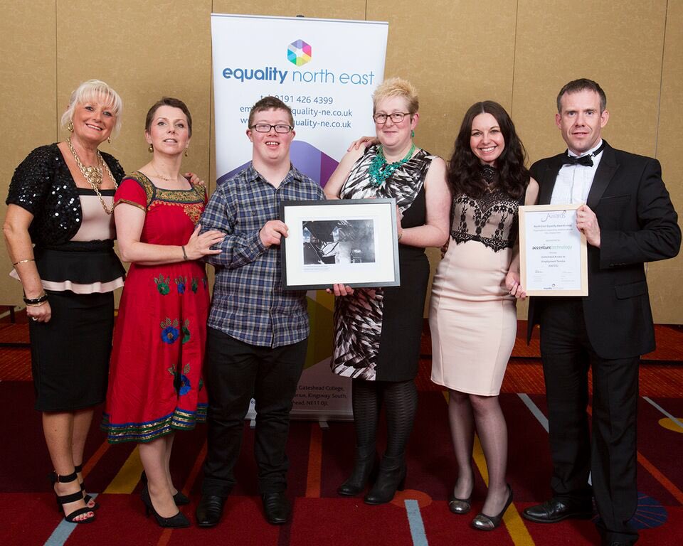 SupportedGates's tweet photo. Team GATES Winners @EqualityNorthE 2015 awards #SupportedEmployment https://t.co/QE7HWjbWTL https://t.co/ZxcZVUcDuJ
