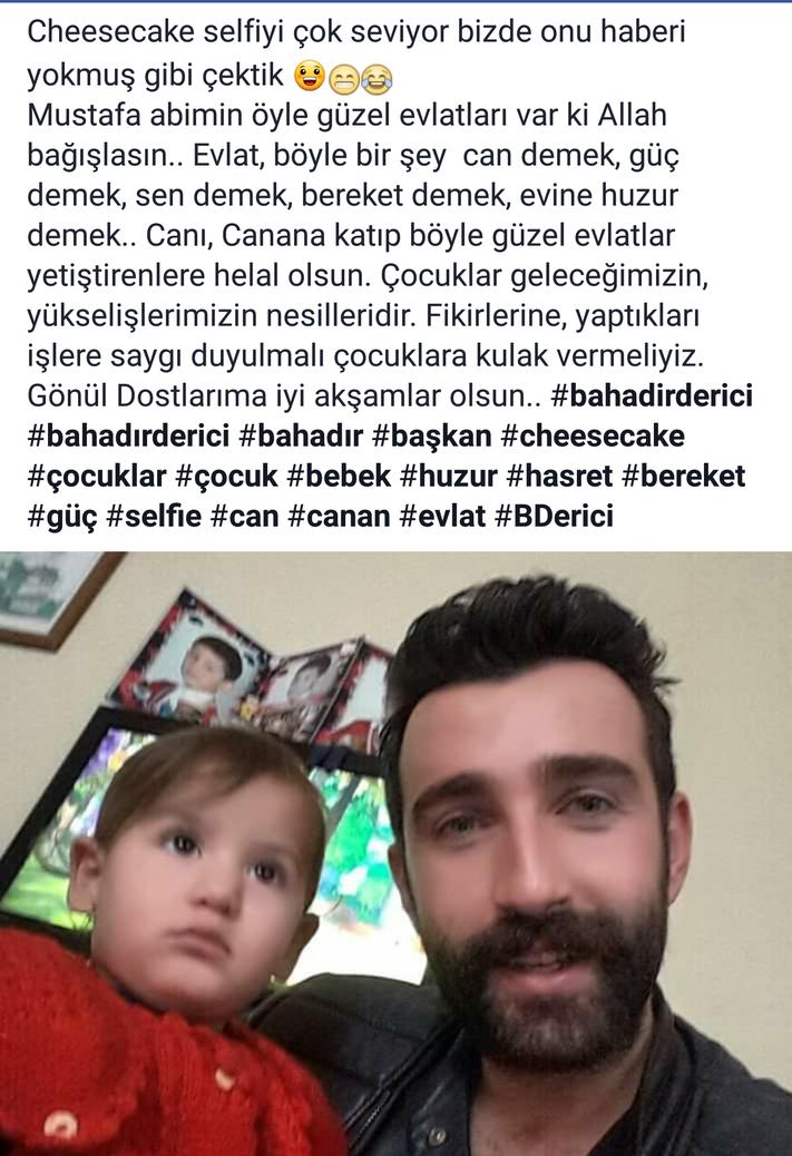 bahadirderici's tweet photo. Gönül Dostlarıma iyi akşamlar olsun. #bahadırderici #BDerici #baskan #çocuk #cheesecake #bahadir #iyiaksamlar https://t.co/oM3HLSFh3y