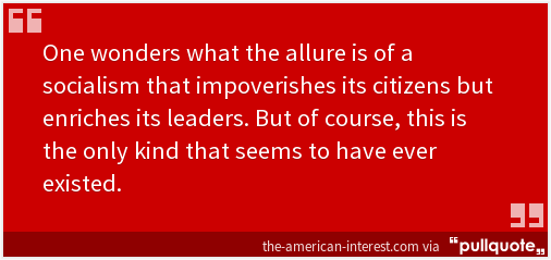 RightReads's tweet image. How does Bernie Sanders look at Venezuela and think, "I'm going to get socialism to work"? the-american-interest.com/2015/11/01/ven…