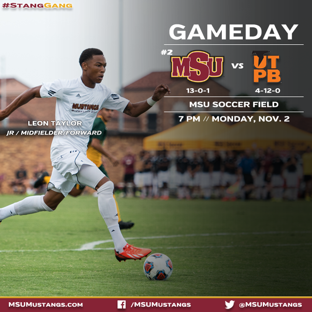 Msu Mustangs Gameday No 2 Msumustangsfc Faces Ut Permian Basin Tonight At 7 Pm At Msu Soccer Field Stanggang T Co Pm1kho7psh