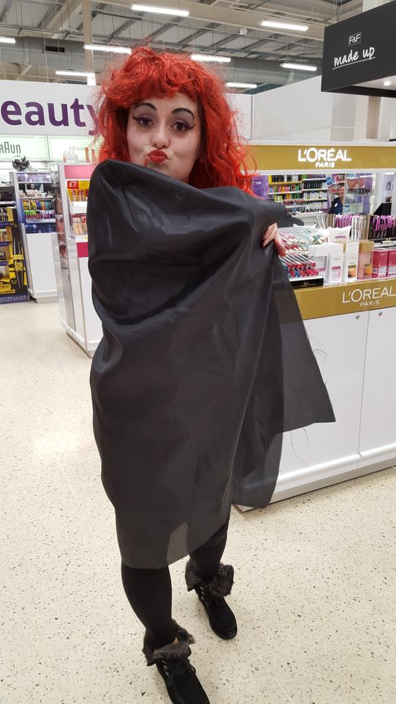 CornsJacqui's tweet photo. More Halloween fun at tesco dudley!  🎃 @BeautyWrldSkool @gina_pollitt https://t.co/QdIMgMcUNT