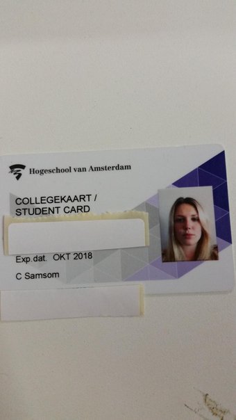 0297nl's tweet photo. Deze Collegekaart gevonden op de Constructieweg in #Mijdrecht. Is hij van jou, neem dan contact op met de redactie https://t.co/WYalCN1FQp
