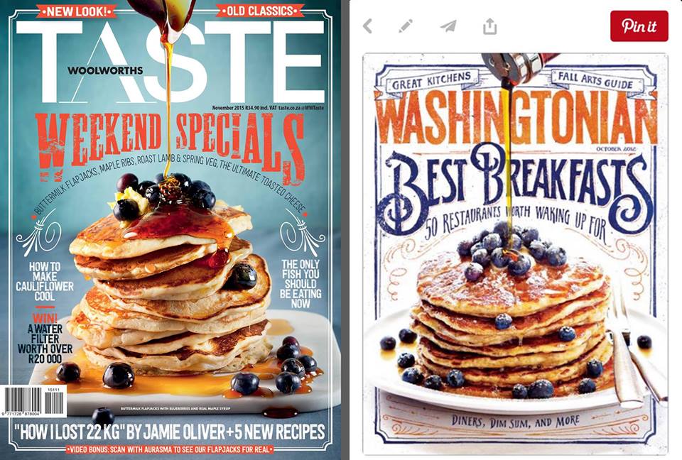 ulmenstein's tweet photo. 'Brand-new look' @WOOLWORTHS_SA TASTE magazine copies Washingtonian cover! https://t.co/hD7MyZYi8l @TasteMagazine https://t.co/Mr2hvyRcaC