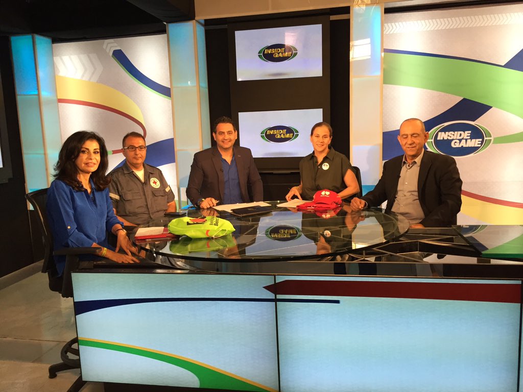 LBCISports's tweet photo. #Inside_Game Part 2 with @BeirutMarathon guest ! https://t.co/Z8rNRqTD1x