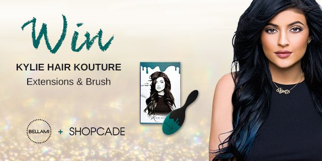 Shopcade's tweet photo. #WIN these amazing Bellami Kylie Hair Kouture extensions &amp; brush! Follow @BellamiHair + @Shopcade &amp; RT/Fav to enter! https://t.co/z0y2B4xDaX