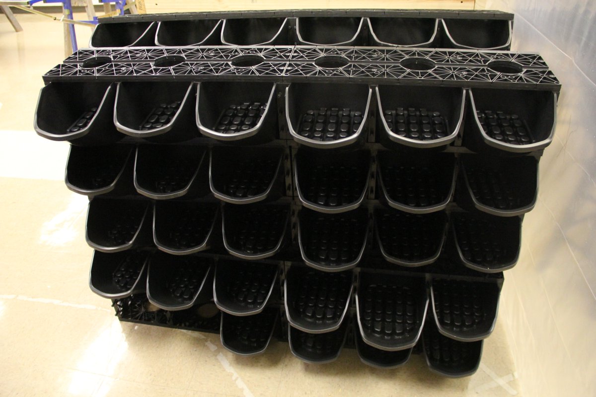 FRCTCScience's tweet photo. Our grow walls are  together! https://t.co/TdSvIuPKm8