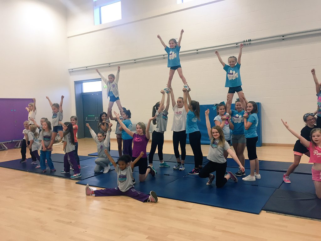 DefyingGA's tweet photo. Excited to start our first cheerleading session @NewportCentre this evening 4.30-5.30pm ages 5-10 #newport #cheer https://t.co/70BGeDiHFd
