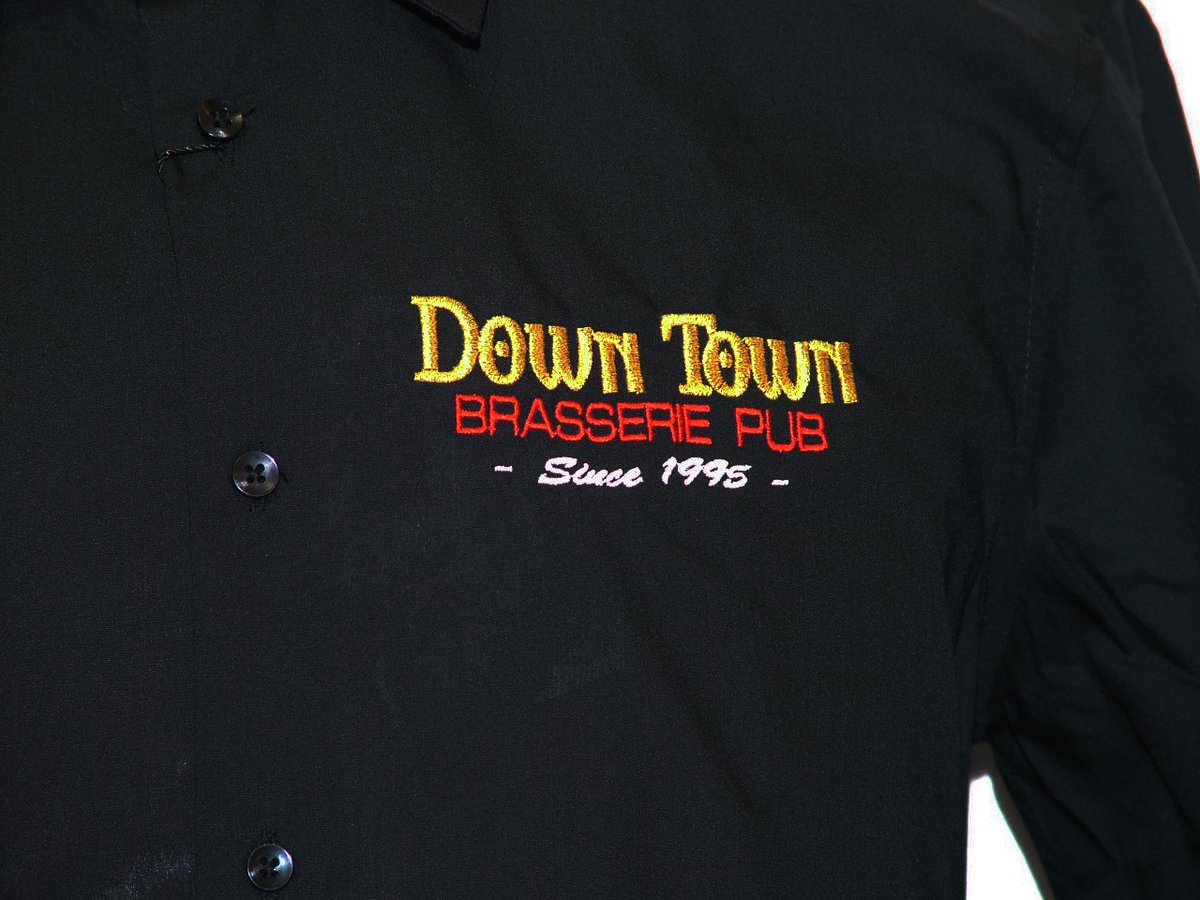 DesignRicamo's tweet photo. Divise personalizzate per il Down Town! Logo ricamato #ricamo #divisepersonalizzate #designricamo #sora #madeinitaly https://t.co/P9wE6mjb8C
