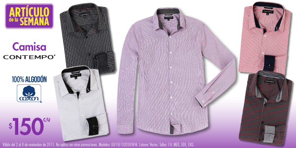 suburbia camisas caballero