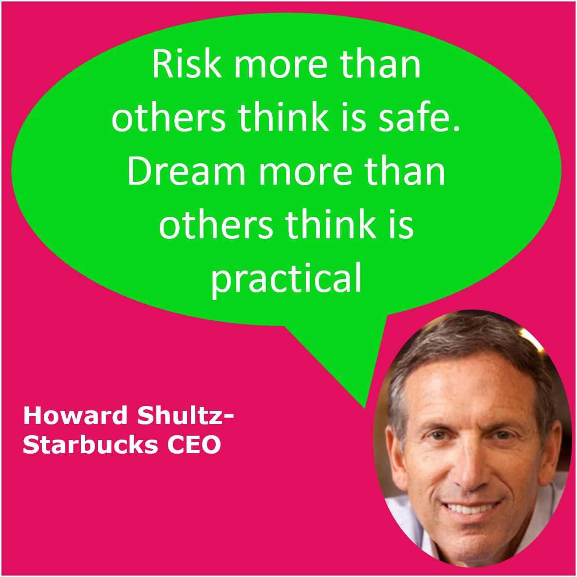 MarlboroughHub's tweet photo. #motivationalmonday Quote by Howard Schultz https://t.co/uKtZNeFdAA