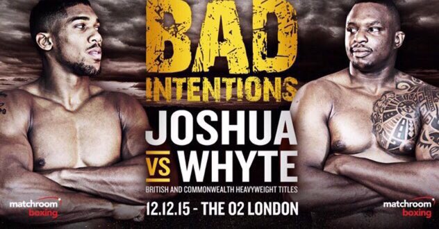 MatchroomBoxing's tweet image. TOMORROW: These two giants come head to head in a media only press conference!!  #JoshuaWhyte #BadIntentions