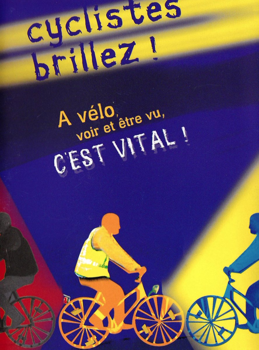 MonCherVelo's tweet photo. C'est aujourd'hui le début de la campagne @FUB_fr #CyclistesBrillez ! Roulez bien éclairés > https://t.co/gg493x8M6r https://t.co/T0gIPunrzY
