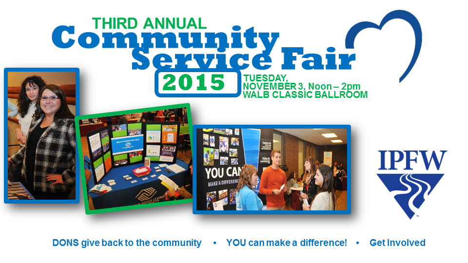 GSM4Students's tweet photo. Hope to see lots of students at the IPFW Community Service Fair tomorrow! https://t.co/pNKHIRrd8v
