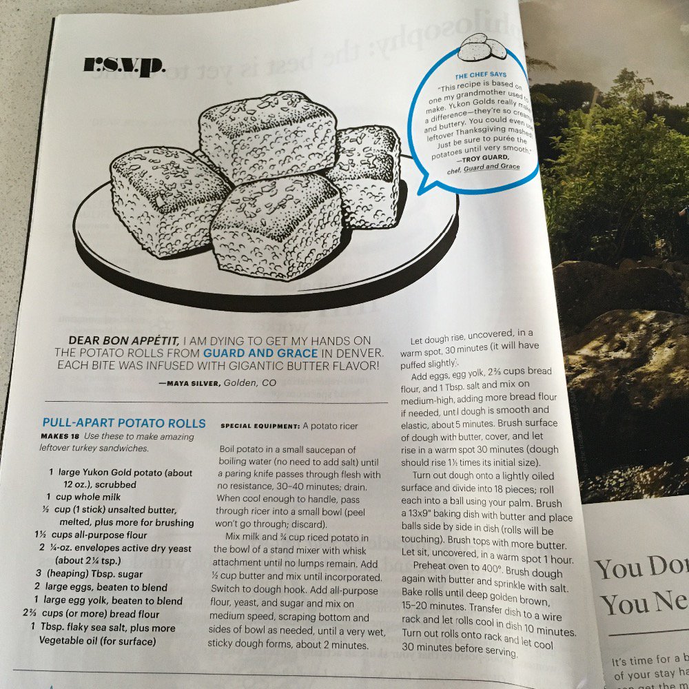 COguidegal's tweet photo. Yay local faves showing up in @bonappetit! congrats @GuardandGrace https://t.co/EAOkseAHeg