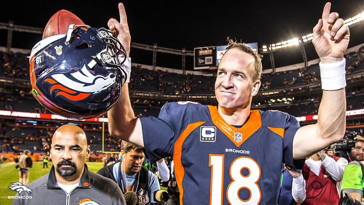 Broncos's tweet photo. #PeytonsTake on 7-0 https://t.co/pKL8kdIa6B https://t.co/W8tzE7mWM5
