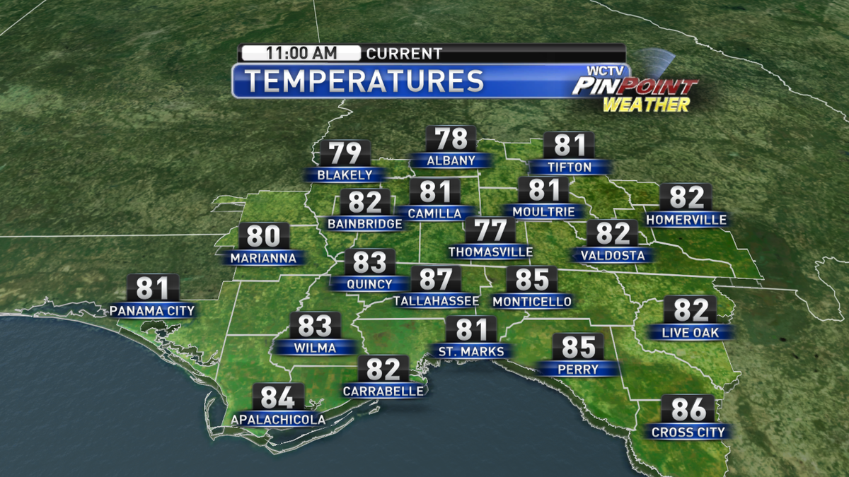 robnucatola's tweet image. here are the #UnseasonablyWarm 11am temps we speak of...  #BringBackFALL