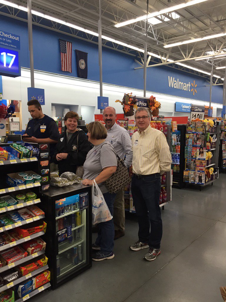 mbdsews's tweet photo. Looking for low prices and a few campaign supplies!  Stopped in at the Powhatan Walmart. @DeHartSheriff https://t.co/oDl1fdAU9z