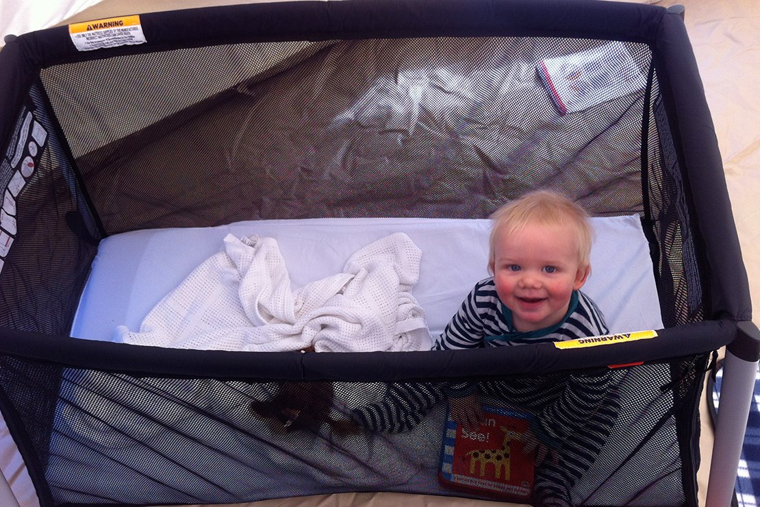 made for mums travel cot