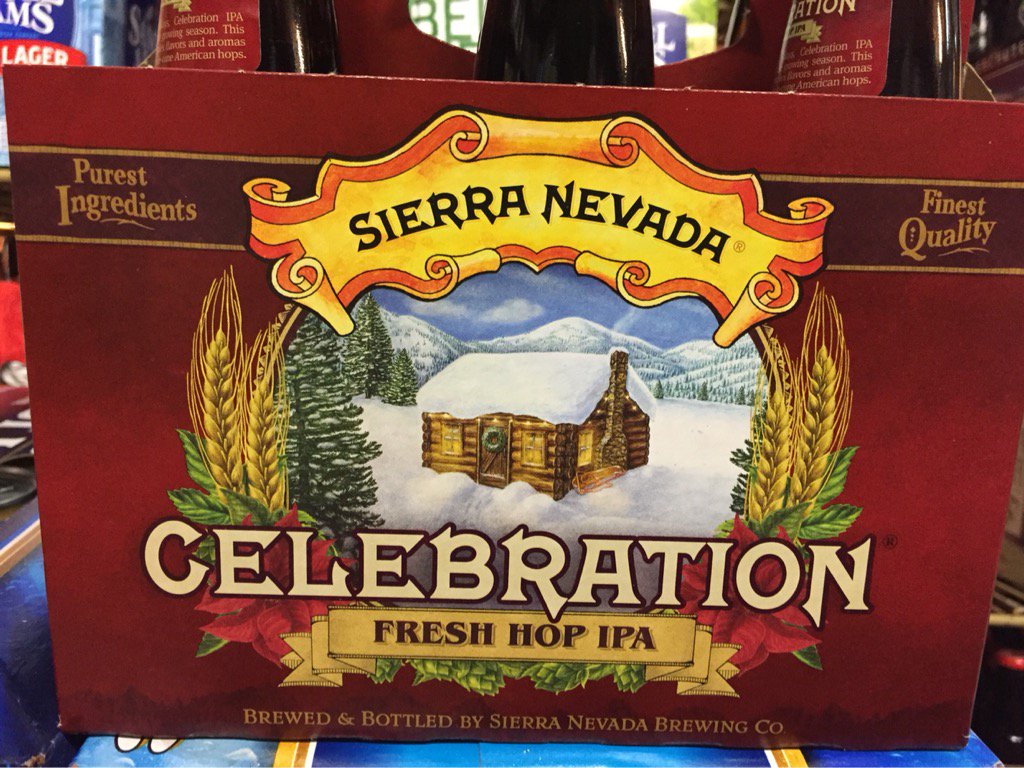 BrentwoodSpirit's tweet photo. Yearly favorite! @SierraNevada Celebration Fresh Hop Ale is in! #FreshAndHoppy #NewBrewsDay https://t.co/9Wkgfu7aQO