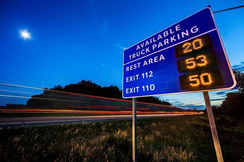 USDOT's tweet photo. 1 #TIGER grant will improve #truckparking in 8 states; that's how we roar https://t.co/eUIyPut0fE https://t.co/eeZU2cMBaK
