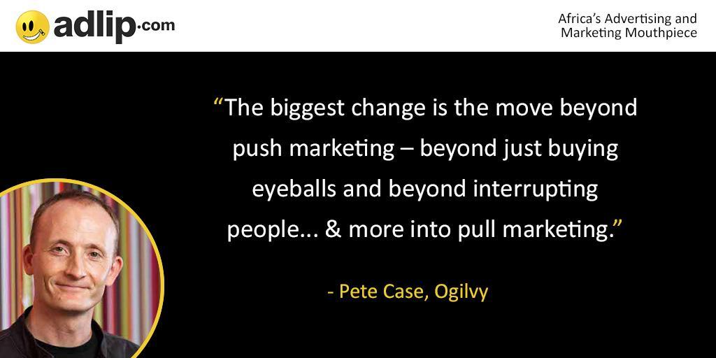 adliptweet's tweet photo. The strategy that keeps Ogilvy at the top of S.A.’s agency rankings #Loeries2015 @petecase https://t.co/WzkYS3hPD6 https://t.co/79ijZIl3h4