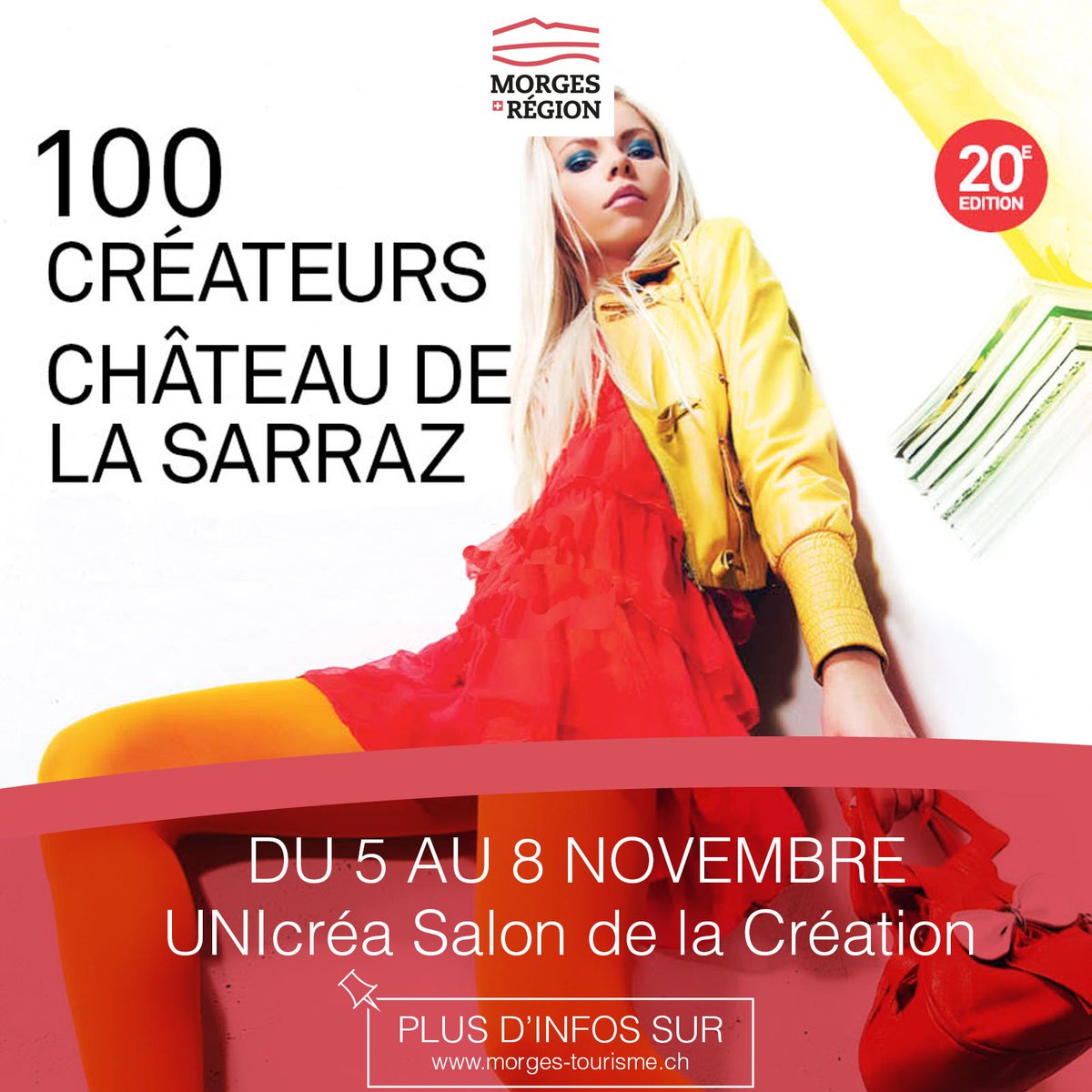 morgestourisme's tweet photo. UNIcréa fête ses 10 ans ! Au Château de la Sarraz du 5 au 8.11.2015. https://t.co/gfD9zYuKuT #ILOVEMORGES #SARRAZ https://t.co/c5cuIshAJg