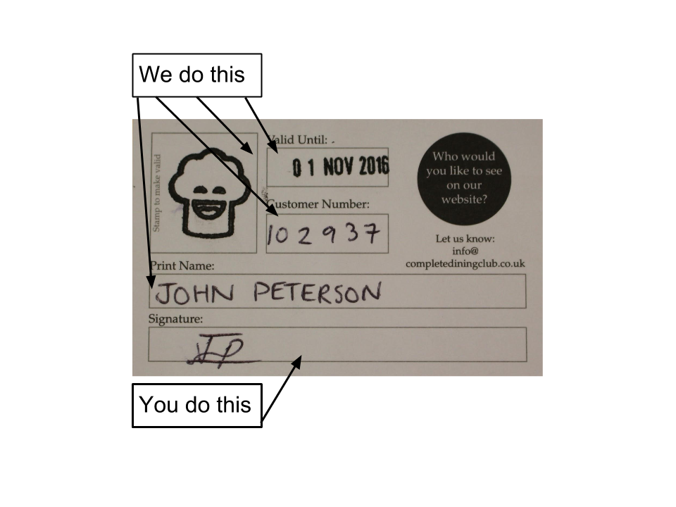 Complete_Dining's tweet photo. Here is an example of the back of our new and improved membership cards. Get your own here: https://t.co/LpoaNHNm84 https://t.co/t1f6E4eKZ1