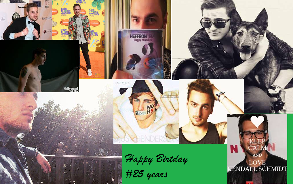  Happy Bday Kendall Schmidt 
