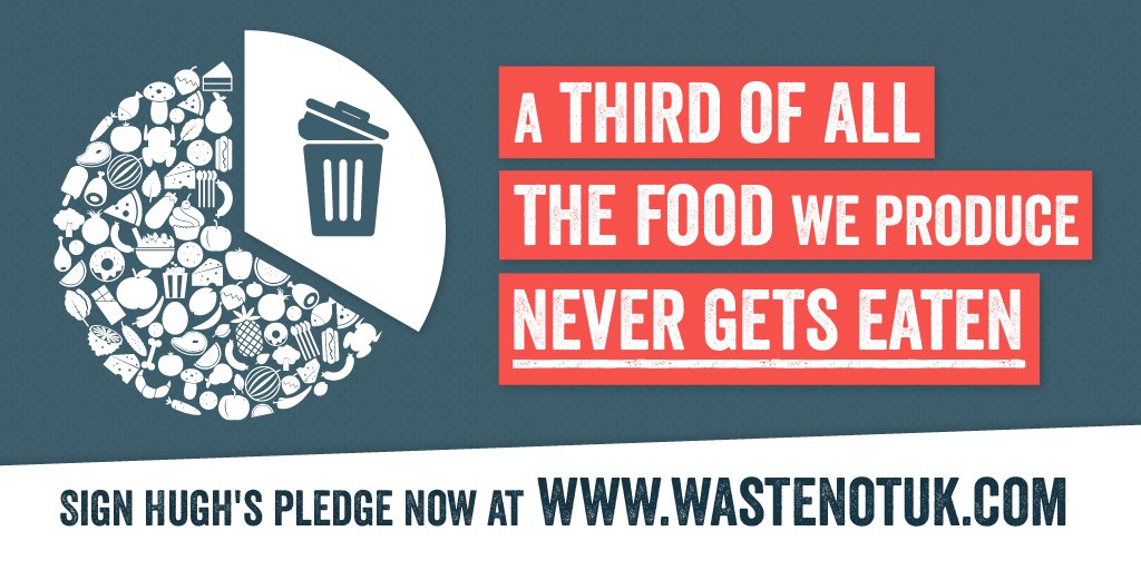 HughsWaronWaste's tweet photo. Agree that wasting food is crazy and immoral!? 
Sign Hugh's #wastenot pledge now at https://t.co/KEO0RVET7N now! https://t.co/VYccMLx7w1