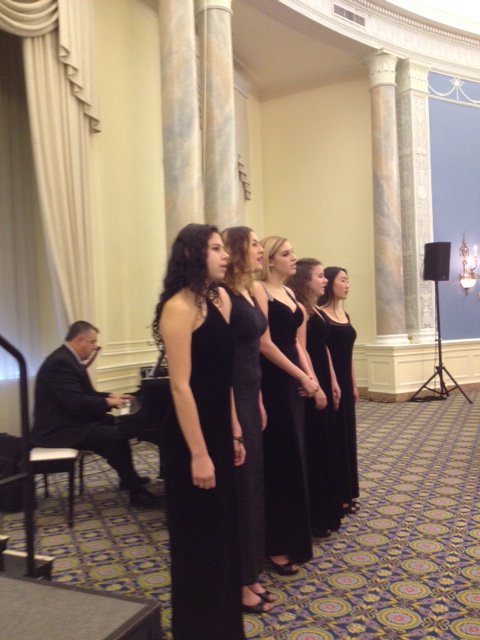 OPSOA PA Conference is off to a good start thanks in large part to the students from Colonel By HS.