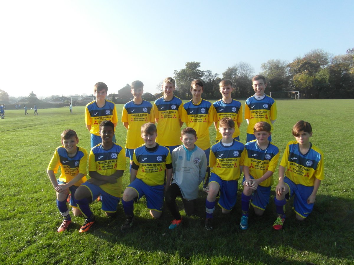 DiamondDiesels's tweet photo. Garforth Villa Under 14's from @GarforthJFL in new kit sponsored by Diamond Diesels UK Ltd https://t.co/MFC4RiBvan