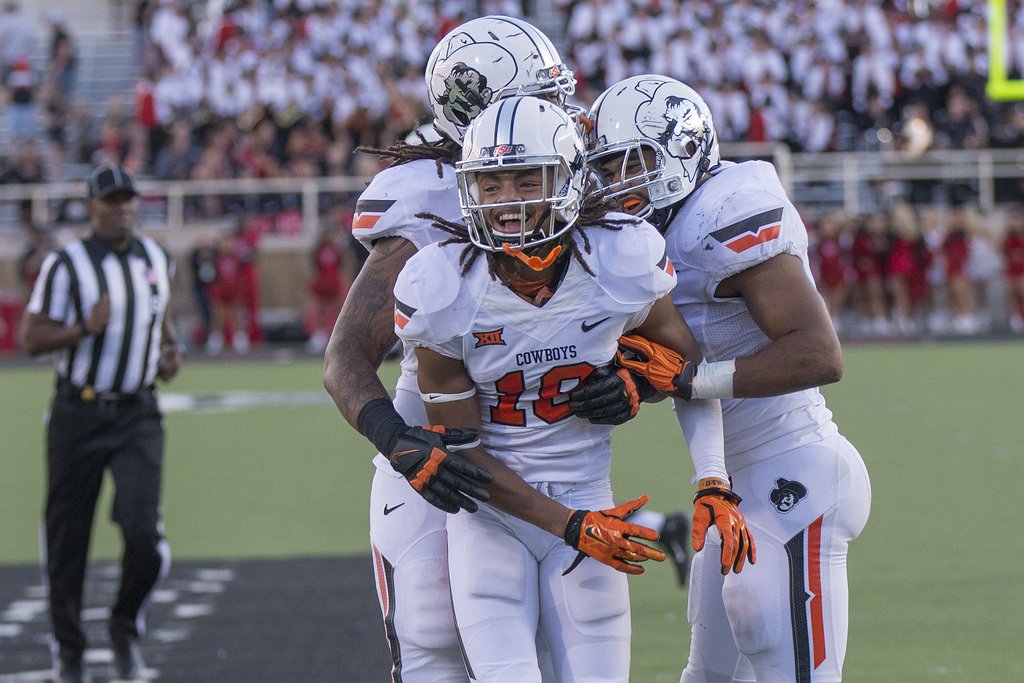 CowboyFB's tweet photo. A battle of @Big12Conference heavyweights when #okstate &amp; TCU meet in Stillwater. Notes: https://t.co/ywTSr30N8h https://t.co/zN2nYLnXPE