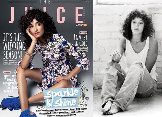 MissMalini's tweet photo. This month's #TheJuice cover with @Kanishtha_ reminds @TeamMissMalini of #Flashdance's #JenniferBeals in a chic way! https://t.co/l88gM9pke3