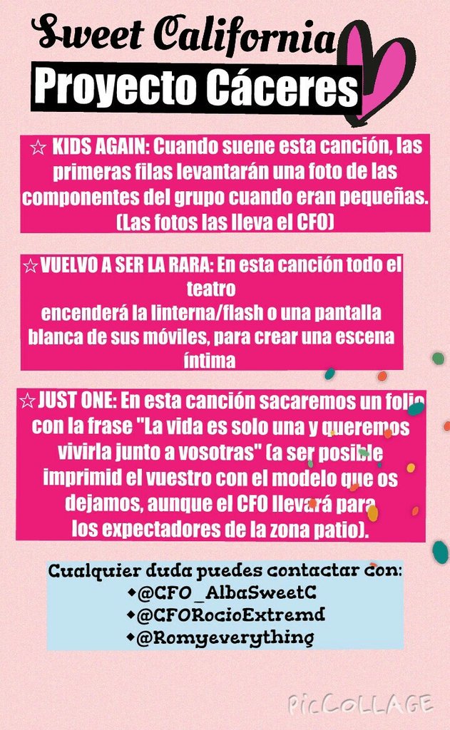 CFORocioExtremd's tweet photo. 📣 PROYECTO PARA EL WONEER TOUR DE SWEET CALIFORNIA EN CÁCERES, EN EL GRAN TEATRO 📣 

⚡ RT PARA DIFUNDIR ⚡ https://t.co/MzMSbefAFM