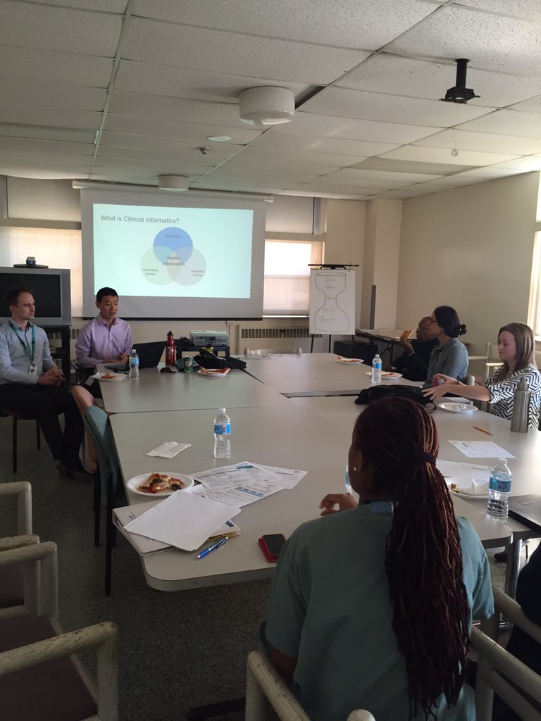 charissacordon's tweet photo. Clinical Informatics Specialists presenting to IP staff @mystjoes for #IPEWeek #stjoesproud https://t.co/f9EWxmLIiX