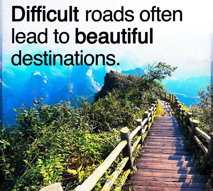 Lakota_Children's tweet photo. The hard work will pay off. #QuoteOfTheDay #LakotaChildrensEnrichment #Positive #DifficultRoad #BeautifulDestination https://t.co/2Phyixj5bk