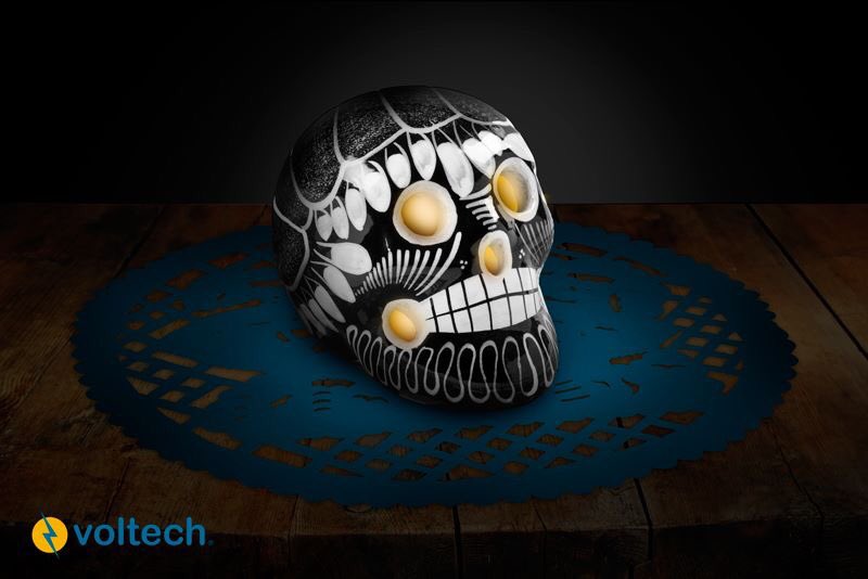 VolteckMx's tweet photo. Celebremos el Día de Muertos #TradicionMexicana #Voltech #dominalaENERGÍA https://t.co/sikXX8rpWl