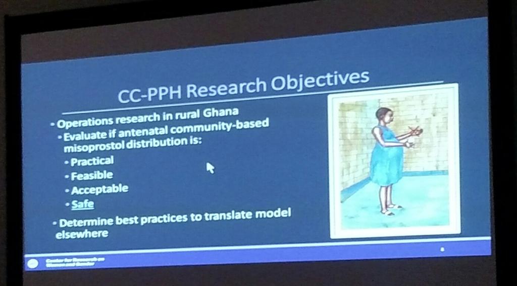 LemInTheWorld's tweet photo. Another example providing #misoprostol to women. "Who is always going to be at their own delivery?" #APHAMCH #APHA15 https://t.co/FWf3v7iCpp