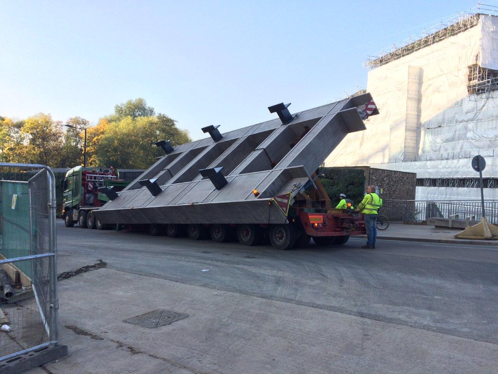 DollyManwani's tweet photo. 4PancrasSquare-72 tonne truss, proud to be part of this project! @ArgentLLP @gt_llp @BAMConstructUK @kingscrossN1C https://t.co/c521Z5swHd