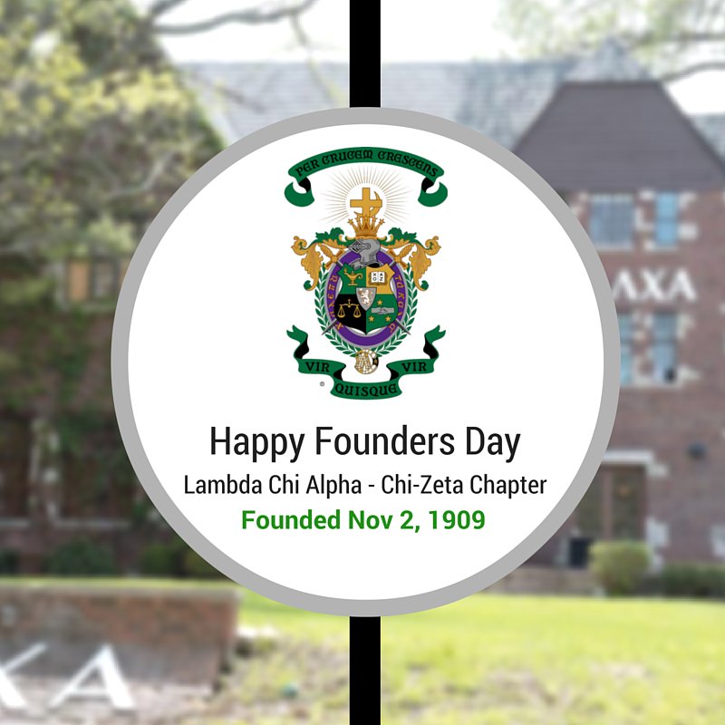 Happy Founders Day <a href="/LXA_UIUC/">LambdaChiAlpha UIUC</a>