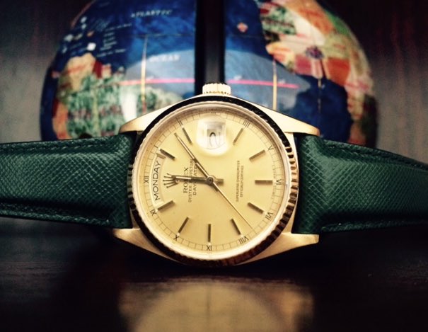 vintage and prestige (@vintandprestige) on Twitter photo Our beautiful 18038 with strap thanks @JeanRousseauUK @JeanRousseauUS #18038 #rolex <a href="/thewatchguyy/">The Watch Guy ♛</a> Our beautiful 18038 with strap thanks @JeanRousseauUK @JeanRousseauUS #18038 #rolex <a href="/thewatchguyy/">The Watch Guy ♛</a>