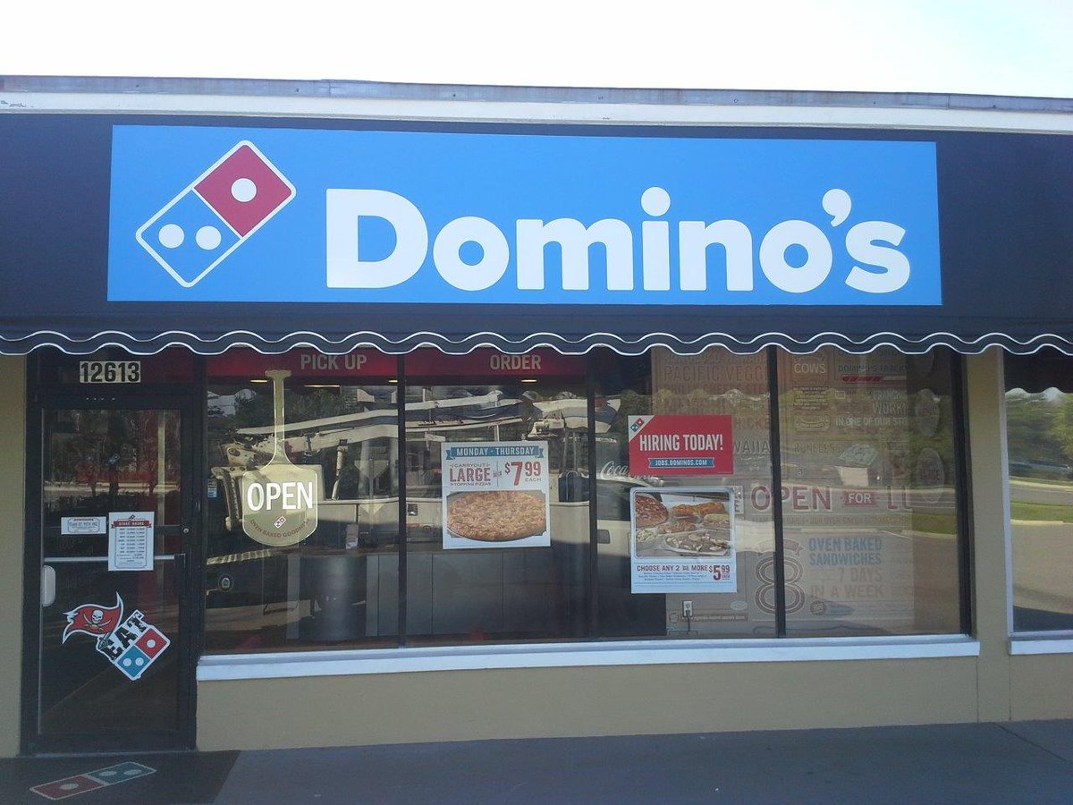 Identicomsigns's tweet photo. Recent install - Clearwater, FL @dominos https://t.co/feK06KDhqX