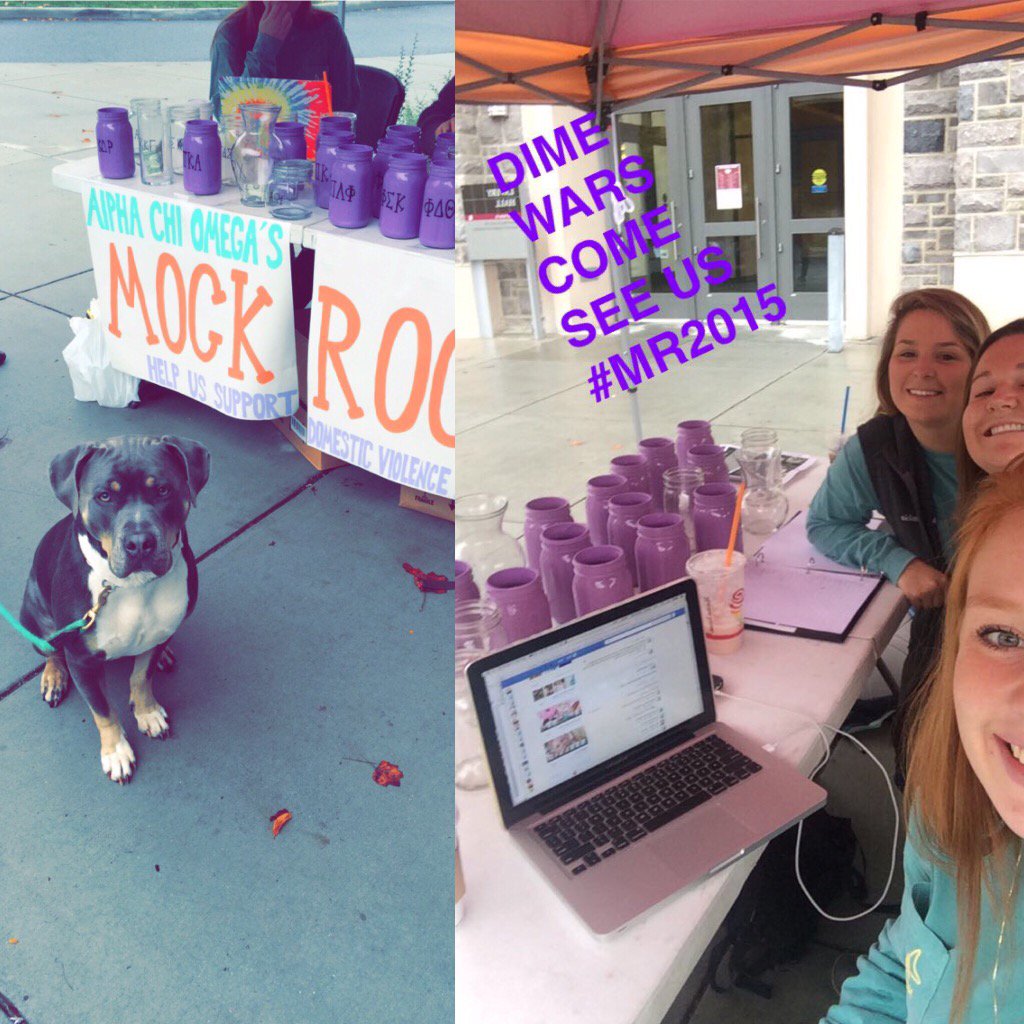 AXOMockRock2015's tweet photo. Stop by our dime war booth outside of turner! https://t.co/qcP3n76CGx