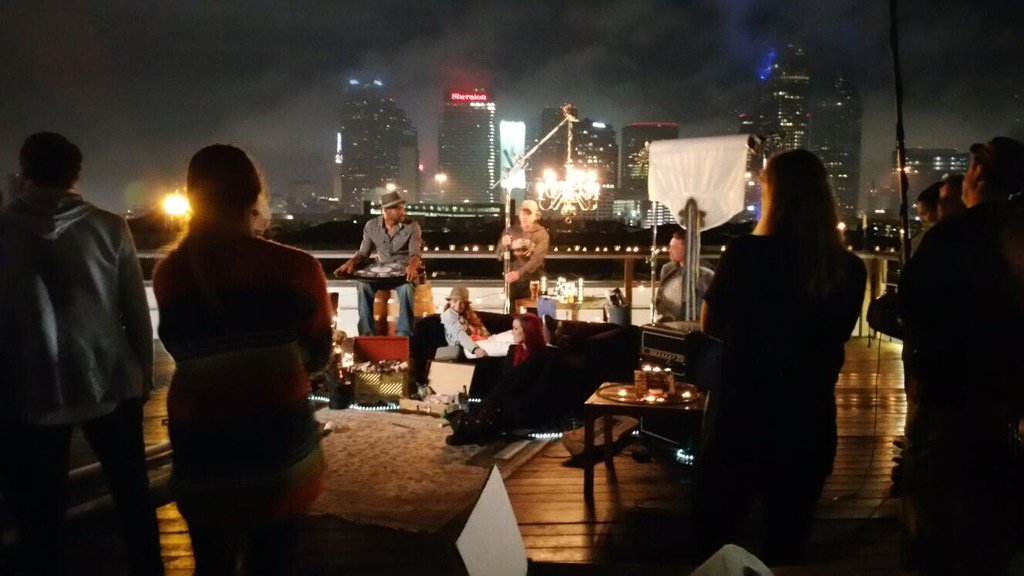 bitsydrone's tweet image. Downtown commercial shoot....