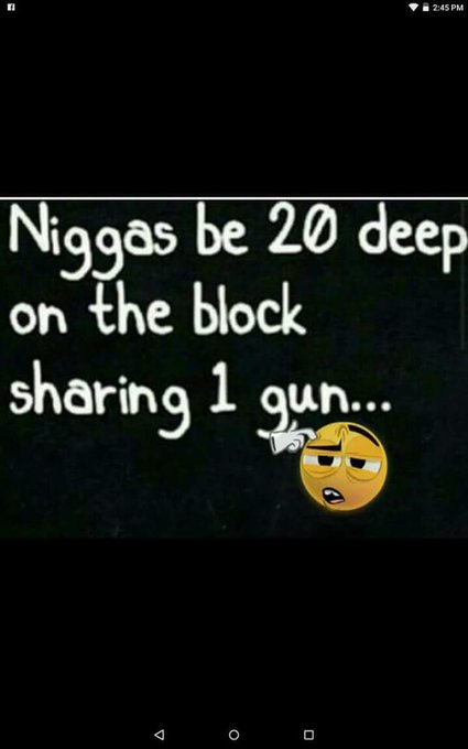 Like bhro who goin shoot , gun going in rotation 🔫🔄 https://t.co/4tt27JkW03<a href="/tag/turnup"class="tags"><span>#turnup</span></a><a href="/tag/birthday"class="tags"><span>#birthday</span></a>