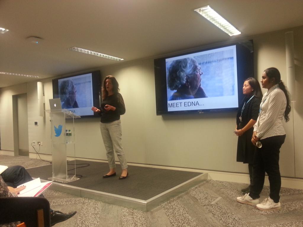 hellosprinters's tweet photo. Next startup to #pitch matchmaking elderly homeowners with lodgers @elderhomeshare @WebSummitHQ #wswsgirls https://t.co/OXSx1QNrPj
